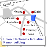 Kamoi building access map